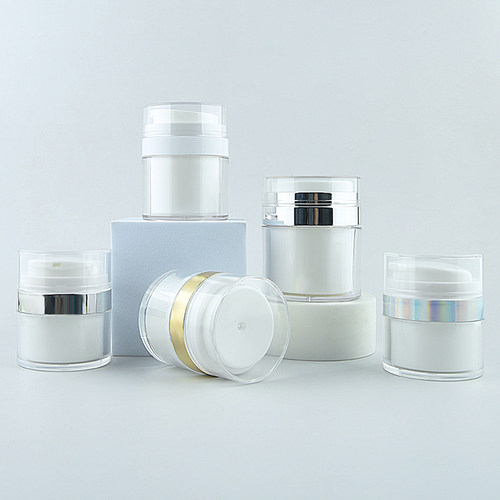 现货15ml30ml50ml亚克力真空瓶 化妆品包装真空瓶15g30g50g