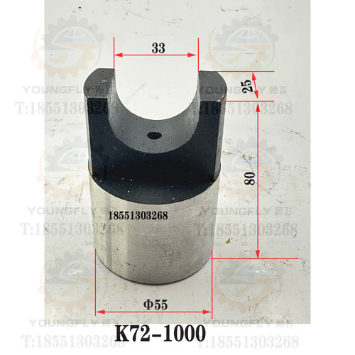 无锡建华K72型四爪卡盘丝杆卡柱