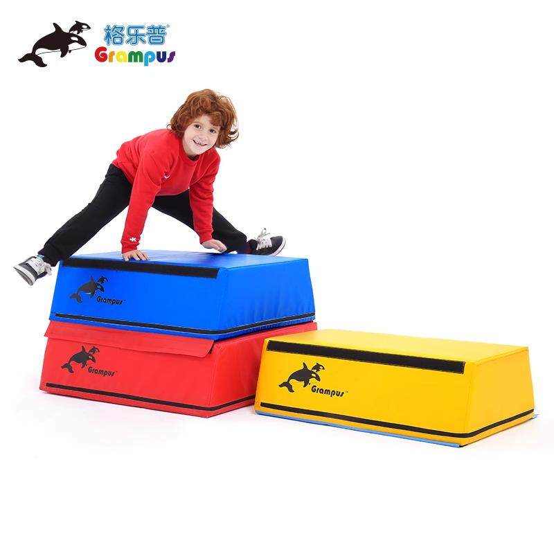 格乐普三色跳马体操垫体能幼儿园软体跳箱儿童早教感统训练器材