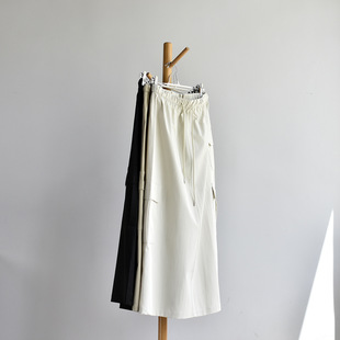 【工装半身裙】25夏季女装户外工装分速干中场A字显瘦半身裙子女