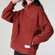 【特厚绒衫】摇粒绒外套男女冬季加绒加厚羊羔绒立领开衫卫衣外套