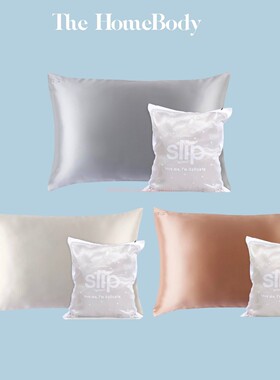 slip假日限量版真丝枕套+护洗袋优惠套装单人枕美国明星同款NEW