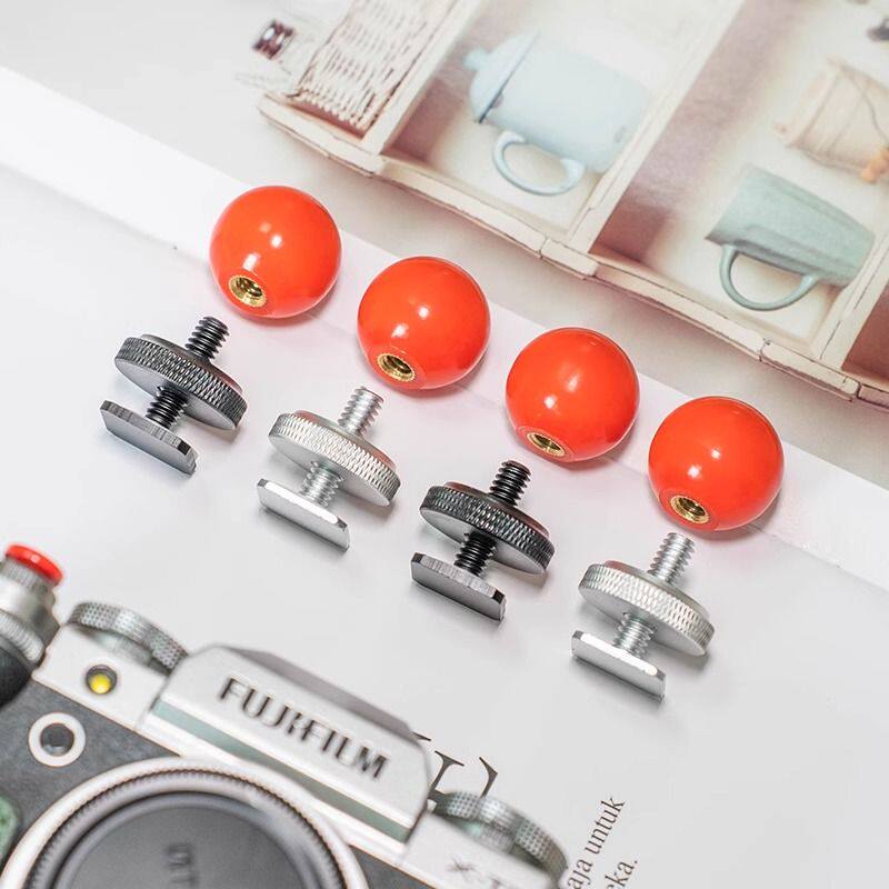 小红球相机热靴盖适用于富士索尼佳能尼康单反微单创意配件热靴盖