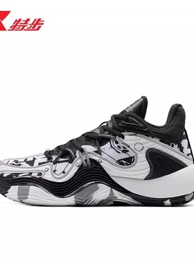 特步鏖战3TD | 篮球鞋秋冬防滑耐磨专业实战篮球鞋975119120013