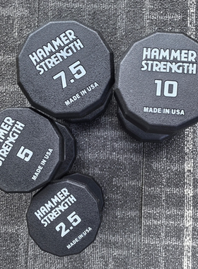 健身房商用12角悍马CPU哑铃Hammer聚氨酯家用环保无味男女士器材