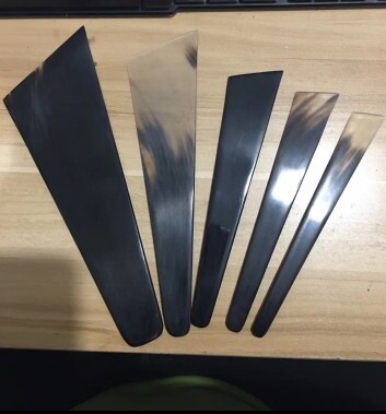 牛角刮刀 抛光型 牛角楸牛角刮板刮刀 调漆刀 大漆工具