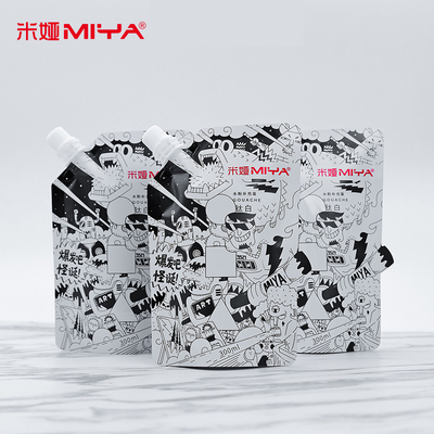 米娅300ml水粉颜料果冻柠檬黄