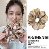 徐璐推荐 枕头发圈kitsch加棉不伤发睡眠神器缎面大肠发绳肥肠圈女