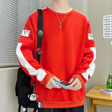 日系ins长袖卫衣男港风学生潮流上衣打底衫Y2150P26，男装卫衣，星座914