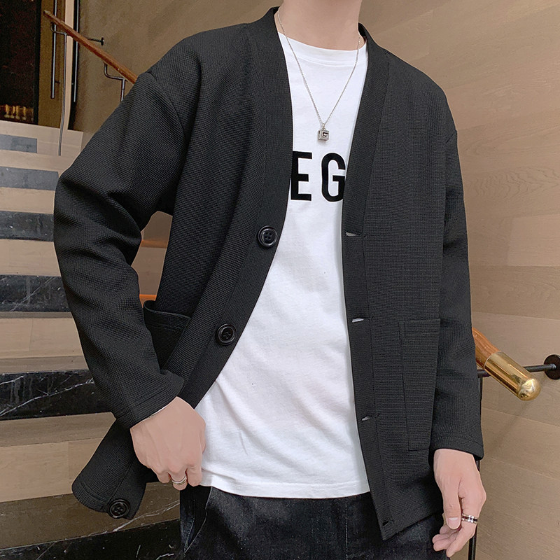 秋装青少年夹克外套 男潮流百搭开衫Y6726P42图片