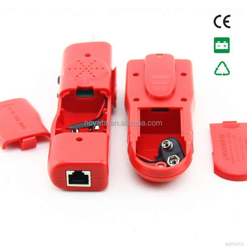 NF801R Line FAlligator Clip Metal Audio Wire Locator Network