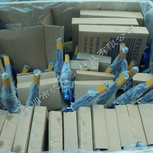 keystone F990CEE3 DN200气动蝶阀 F990T805气动蝶阀 F990蝶阀