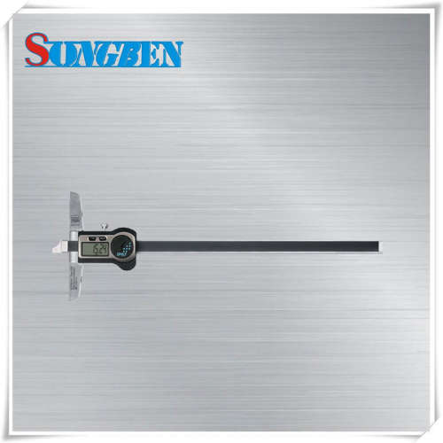 瑞士TESA Twin-Cal IP67带窄测量面300mm数显深度卡尺00530443