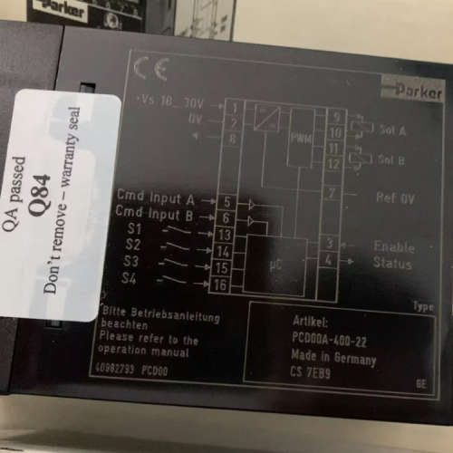 派克 PCD00A-400-22 RS-232 PCD00 原装现货议价