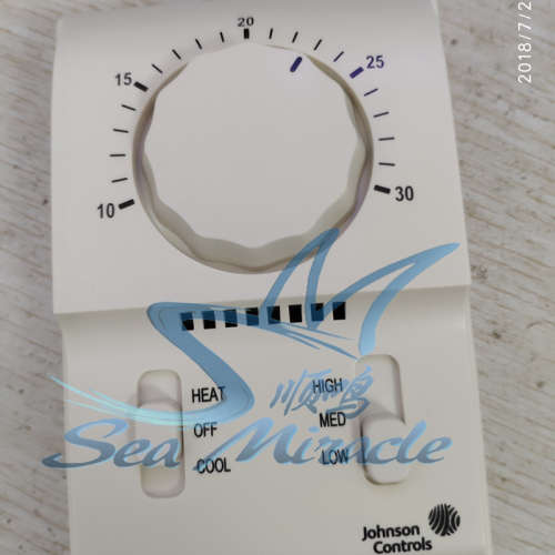 Johnson江森 T2000EAC-0C0风机盘管机械式温控器温度控制器