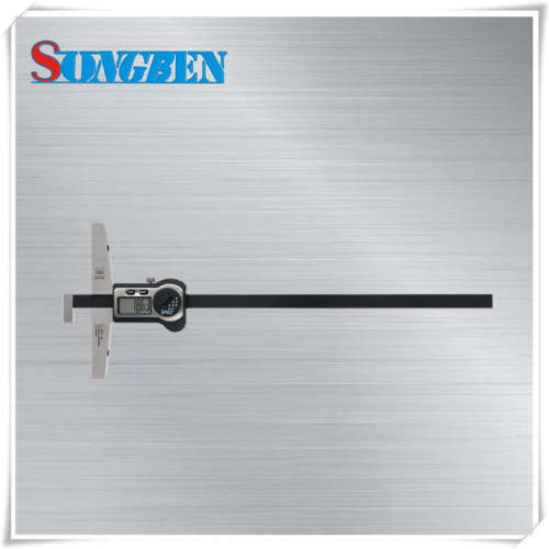 瑞士TESA Twin-Cal IP67带固定测量爪300mm数显深度卡尺00530446
