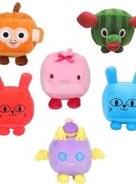 跨境气球猫毛绒玩具公仔big game 猫pet simulator泰坦尼克气球猫