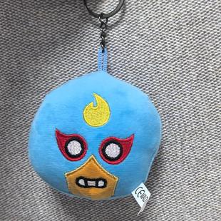 跨境新款荒野乱斗游戏周边玩偶钥匙扣挂件斯派克昂波克英雄包挂件