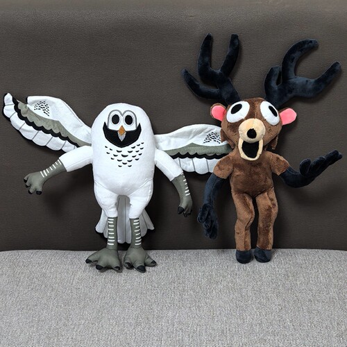 跨境新款99夜圣诞麋鹿毛绒玩具99nights in the forest deerplush
