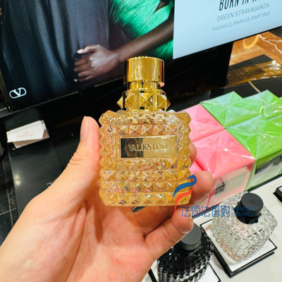 现货法国购VALENTINO华伦天奴新品戏梦千金女士香水挥金先生100ml