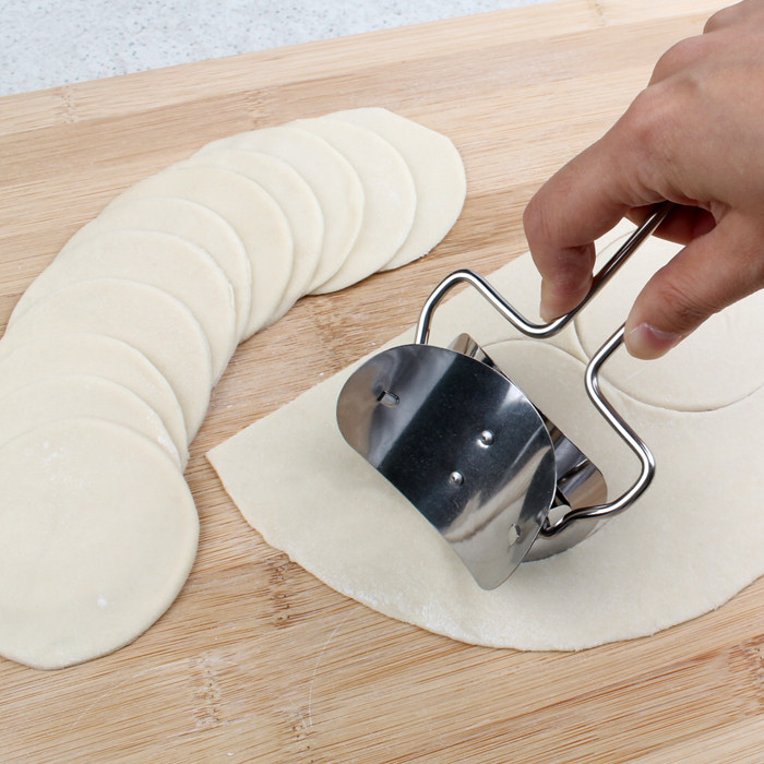 304不锈钢切饺子皮工具连续圆形切水饺皮刀家用包饺子器模具神器,厨房/烹饪用具,包饺子器,淘宝优惠券,粉丝福利购,淘宝优惠卷