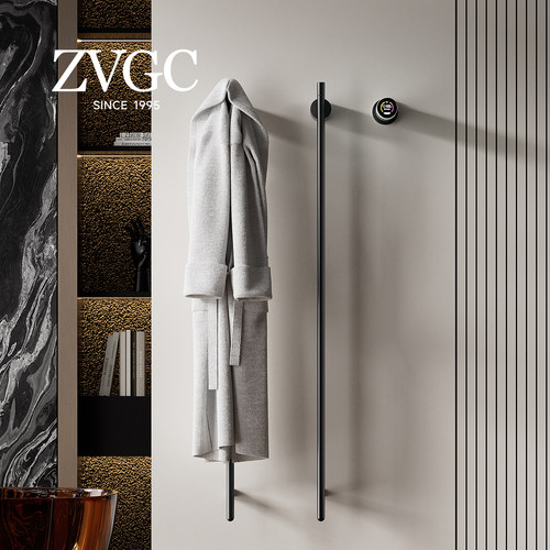 ZVGC智能电热浴巾架联网全铜入墙