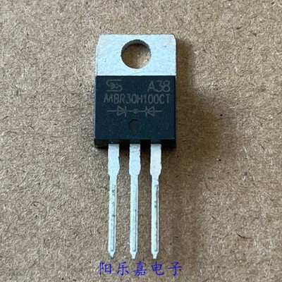 全新肖特基二极管 MBR30H100CT TO-220 30A100V 进口原装