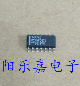 全新逻辑IC 74F74D 74F74 SN74F74DR 贴片SOP-14 进口原装