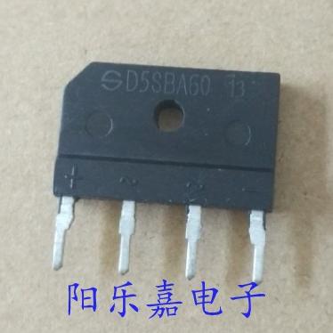进口硅整流全桥 D5SBA60 D5SB60 5A600V 电磁炉排桥