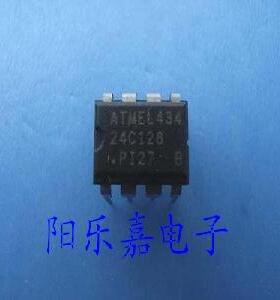 进口存储器集成电路 AT24C128 24C128A 24LC128 DIP-8 质量保证