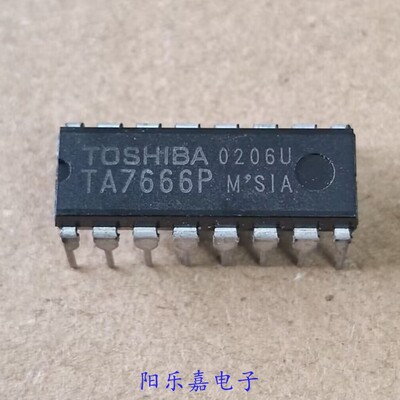 进口显示驱动集成电路 TA7666P TA7666PG DIP-16 质量保证