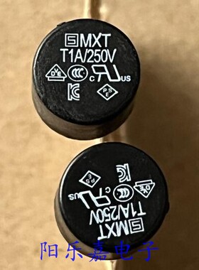 全新保险丝 MXT250 T1A 250V 0034.6915圆型慢熔断 进口原装