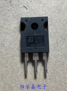 进口快恢复二极管 BYW99W200 BYW99W-200 TO-247 35A200V 整流管