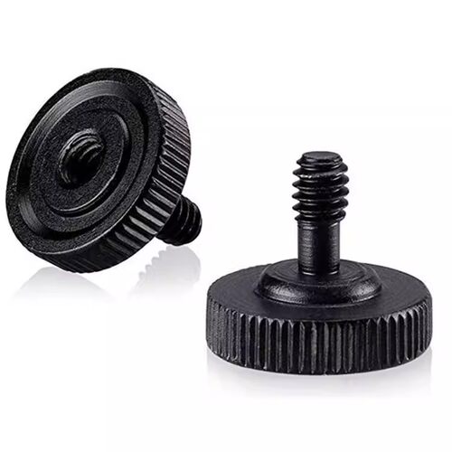 1/4英寸螺丝 全金属 4分之1 螺丝 双L螺丝 1/4黑牙 双L支架螺丝