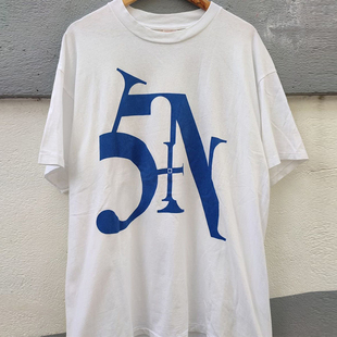 vintage高街复古摇滚短袖 Nails九寸钉乐队美式 男女T恤 Inch Nine