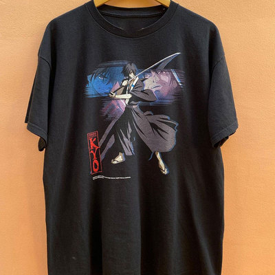 日系动漫鬼眼狂刀男女短袖