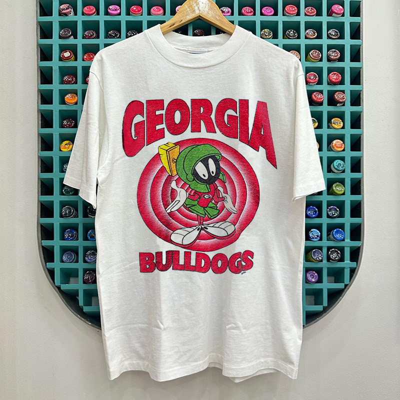 Marvin the Martian火星人马文怀旧动画短袖T恤vintage古着半袖潮