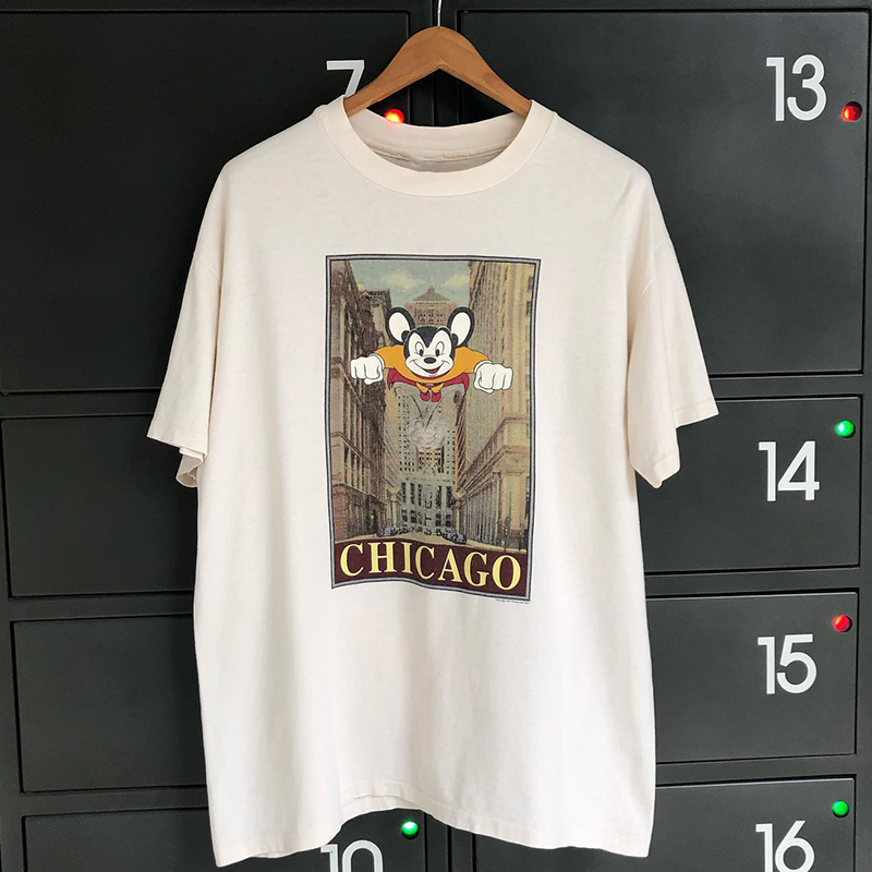 Chicago芝加哥短袖学院风