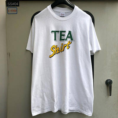 vintage古着感慵懒风潮牌短袖