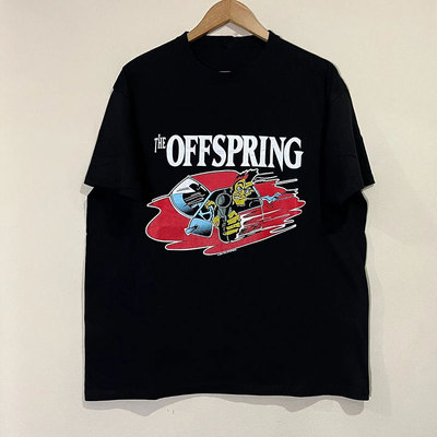 The Offspring后裔乐队美式潮牌男女短袖欧美潮流街头嘻哈情侣T恤