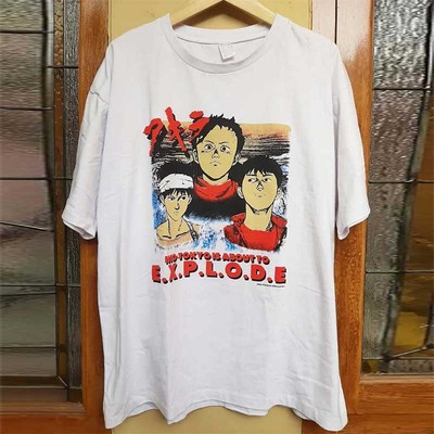 阿基拉电影美式重磅纯棉短袖T恤