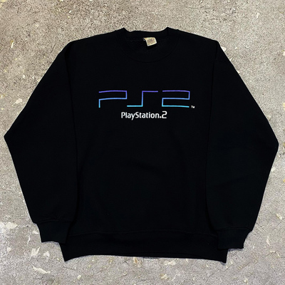 PS2游戏机vintage复古街头上衣