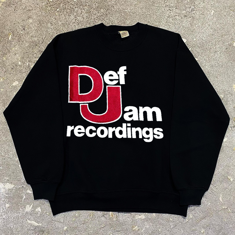 Rock and roll 藏经阁摇滚hiphop街舞上衣美式质感痞帅长袖卫衣男