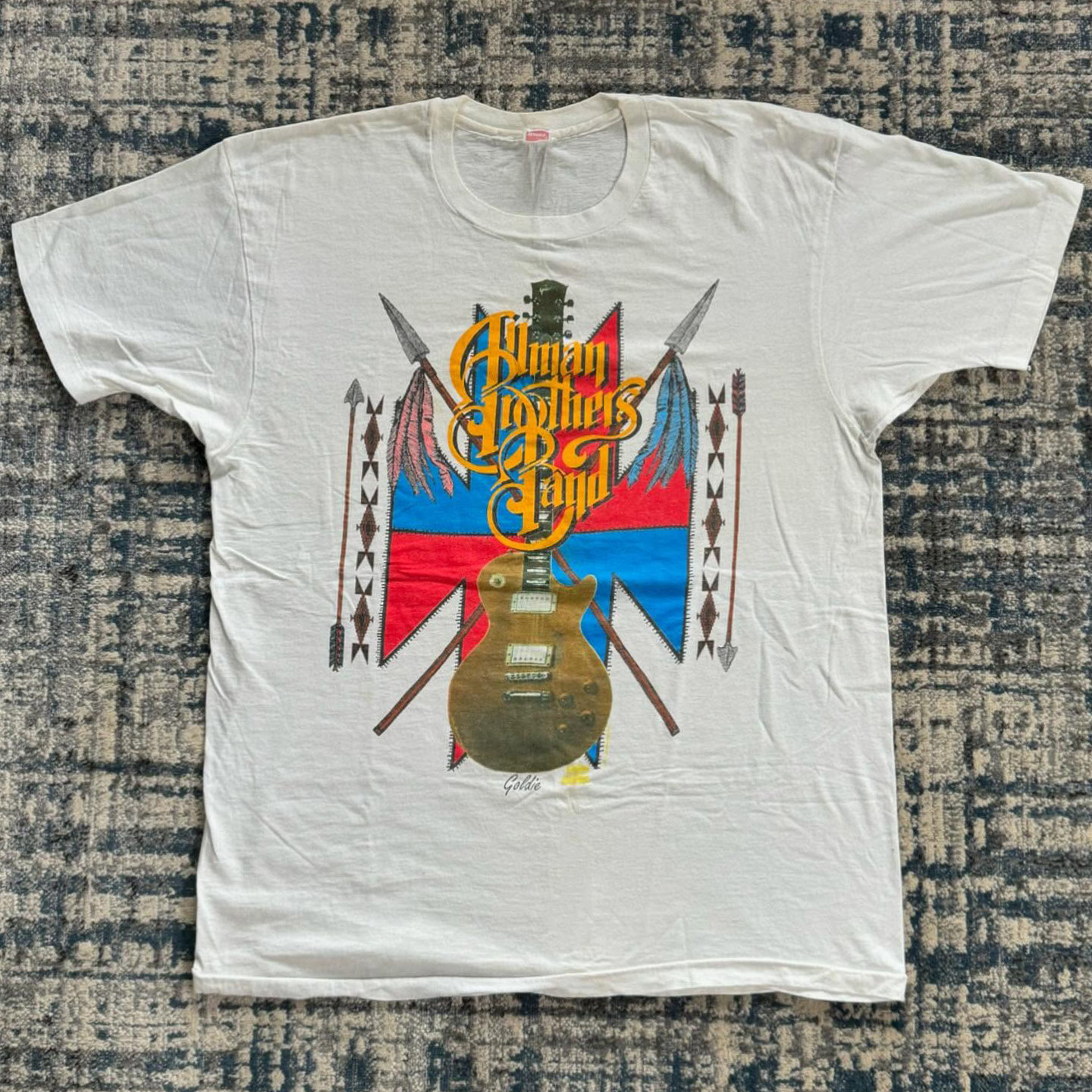 The Allman Brothers Band奥尔曼兄弟摇滚乐队cec美式复古短袖T恤