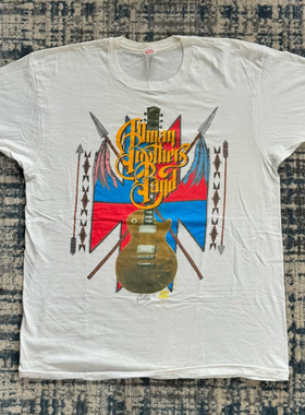 The Allman Brothers Band奥尔曼兄弟摇滚乐队cec美式复古短袖T恤