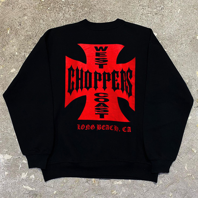 西海岸摇滚街头痞帅长袖卫衣