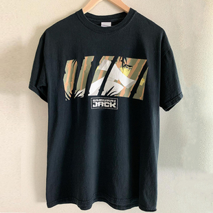 Samurai Jack杰克武士热血冒险动画短袖T恤cec美式复古潮牌半袖男