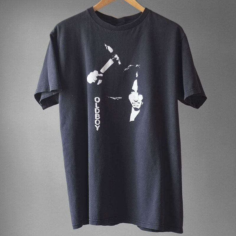 oldboy《老男孩》电影周边经典潮牌印花短袖街头vintage古着t恤男