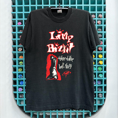 软饼干乐队美式小领口短袖T恤棉