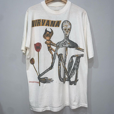 涅槃乐队潮牌男女短袖T恤